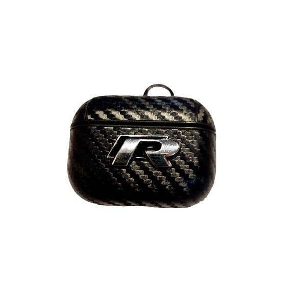 Case Cover For Airpods Pro Fits only Pro Gen Carbon Design for VW R line - Picture 3 of 3
